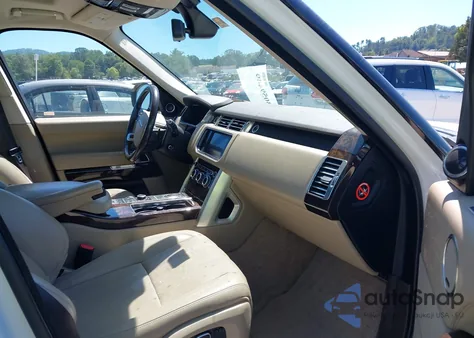 2015 Land Rover Range Rover 3.0L V6 Supercharged Hse z USA, uszkodzony, nr VIN SALGS2VF1FA222205